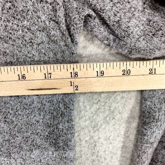 Soft Surroundings Pullover Sweater Womens Sz S Gray Marled V-Neck Stretch Casual - Picture 6 of 12